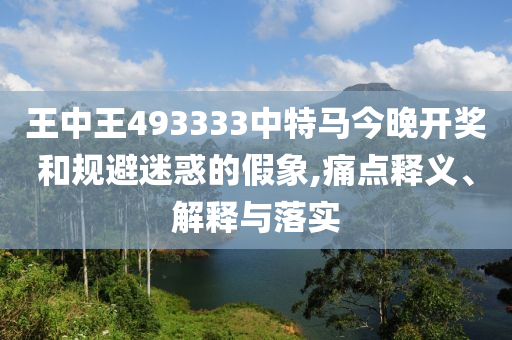 王中王493333中特马今晚开奖和规避迷惑的假象,痛点释义、解释与落实